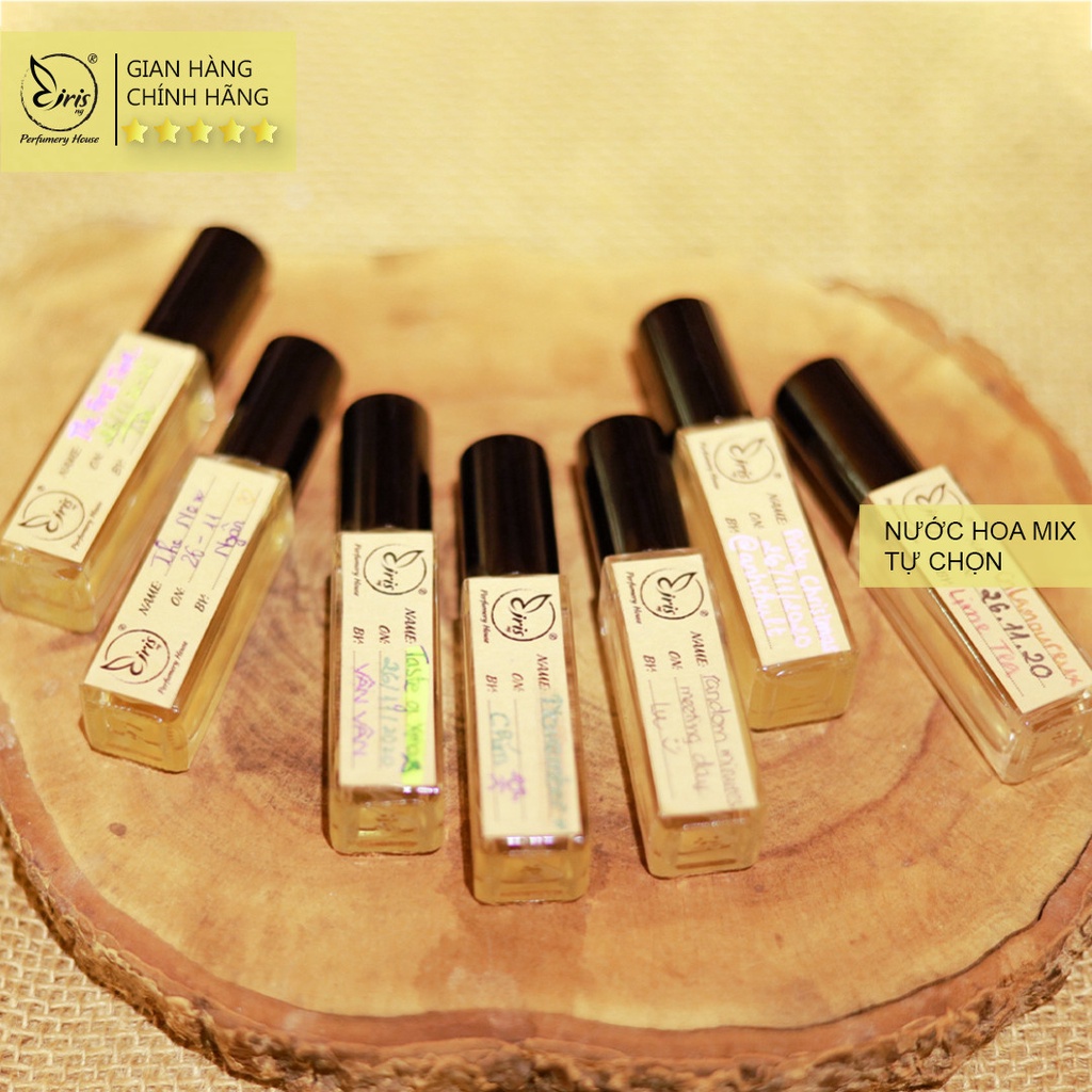 Nước hoa handmade mix mùi với bst couple | iris perfume |