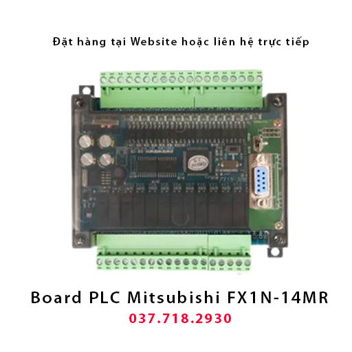 Bộ lập trình board plc mitsubishi fx1n-14mr - board plc fx mitsubishi