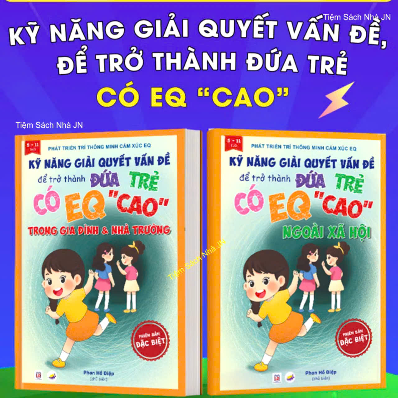 Sách - Combo 2 cuốn Kỹ năng giải quyết vấn đề để trở thành đứa trẻ có EQ cao dành cho trẻ từ 5-12 tuổi