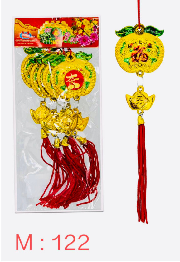 [SALE 50%] DÂY LIỂNG TREO TẾT MÃ 122 ( 5C / 1 BỘ) DÂY LIỄNG TREO NGÀY TẾT SIÊU SANG,Sản phẩm trang trí nhà