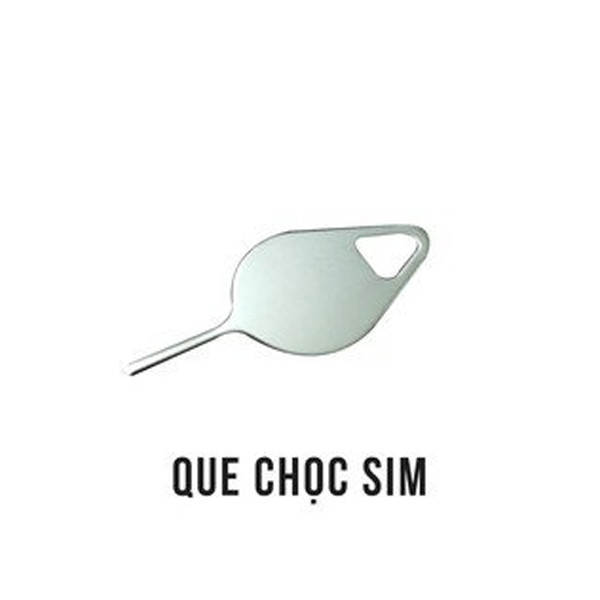 [HCM]Cây chọt sim điện thoại/máy tính bảng hình giọt nước (Màu Bạc)