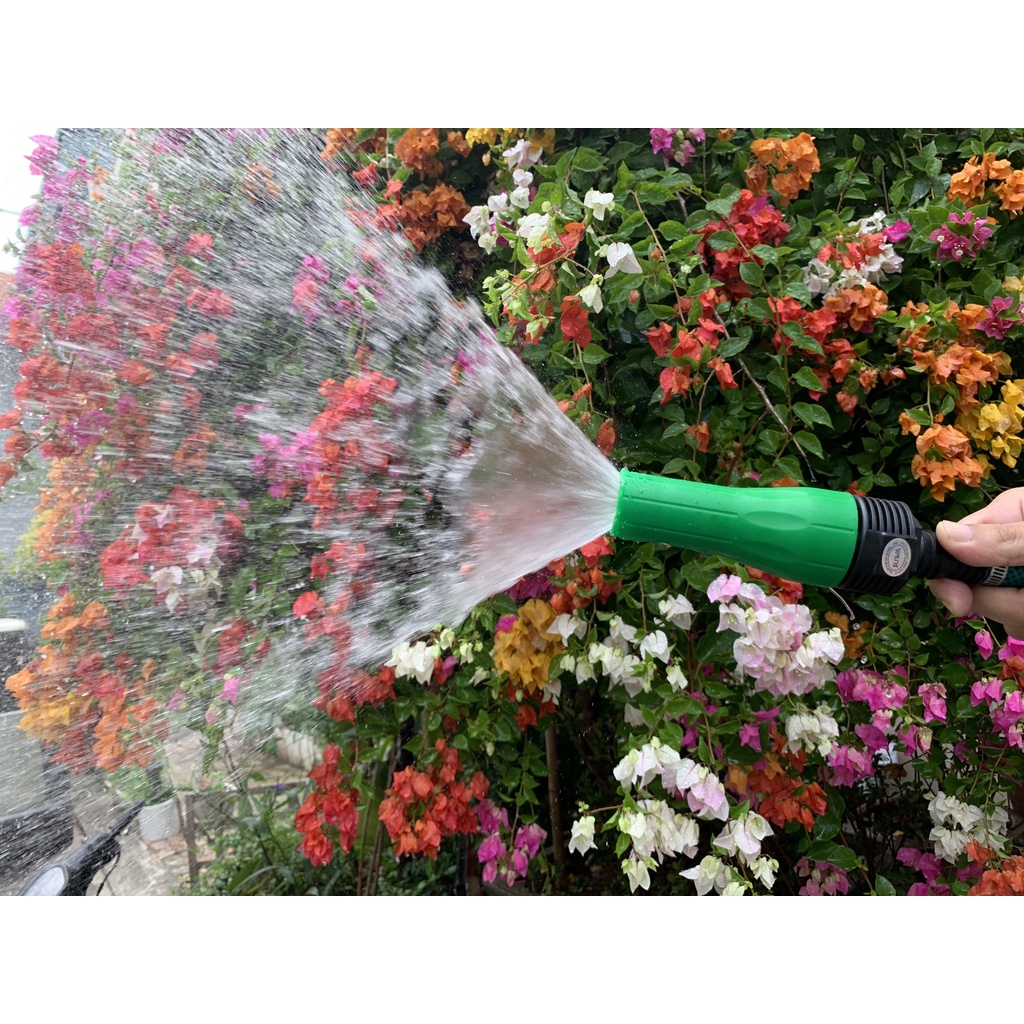 Đầu vòi phụt rửa, phun nước tưới cây, tưới hoa đa năng dạng thẳng, tiện dụng siêu bền
