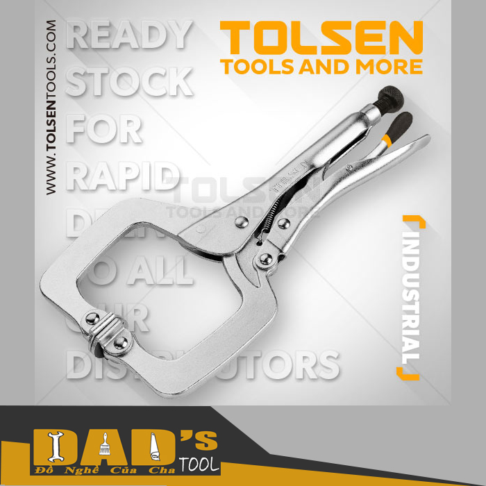 Kềm bấm chữ c 11"/280mm tolsen 10056