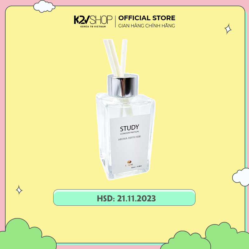 Lọ khuếch tán tinh dầu Concentration Aroma Diffuser thay thế nến thơm, giúp làm sạch không khí, khử mùi 200ml