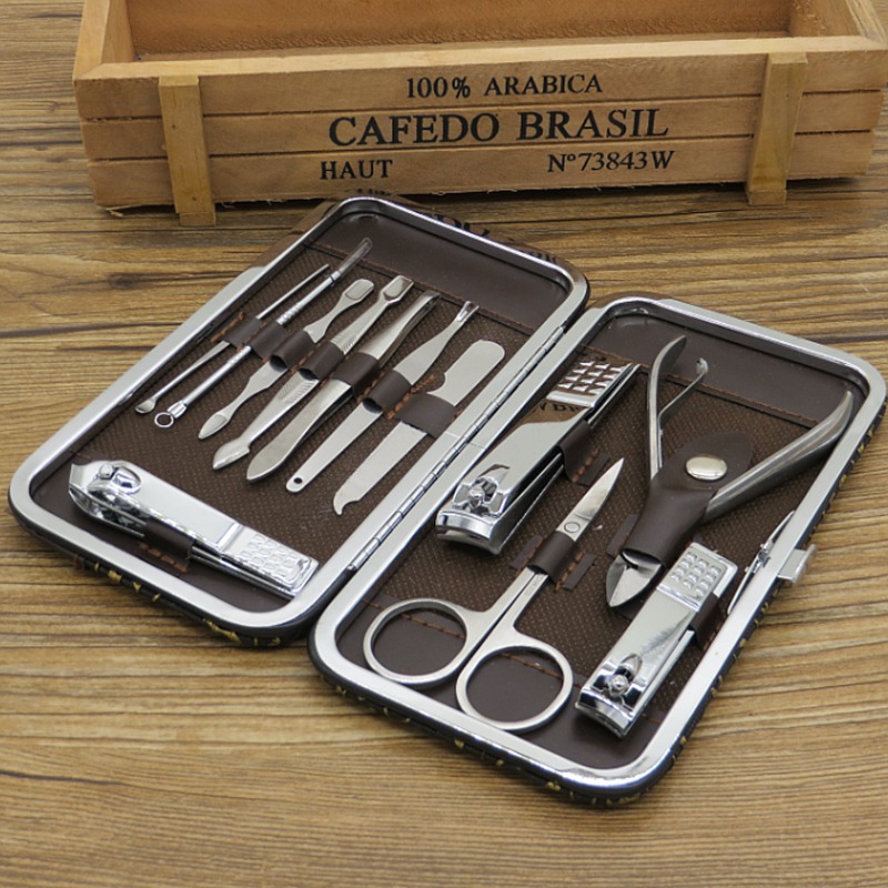 Set 12 món cắt móng tay - set dụng cụ làm móng