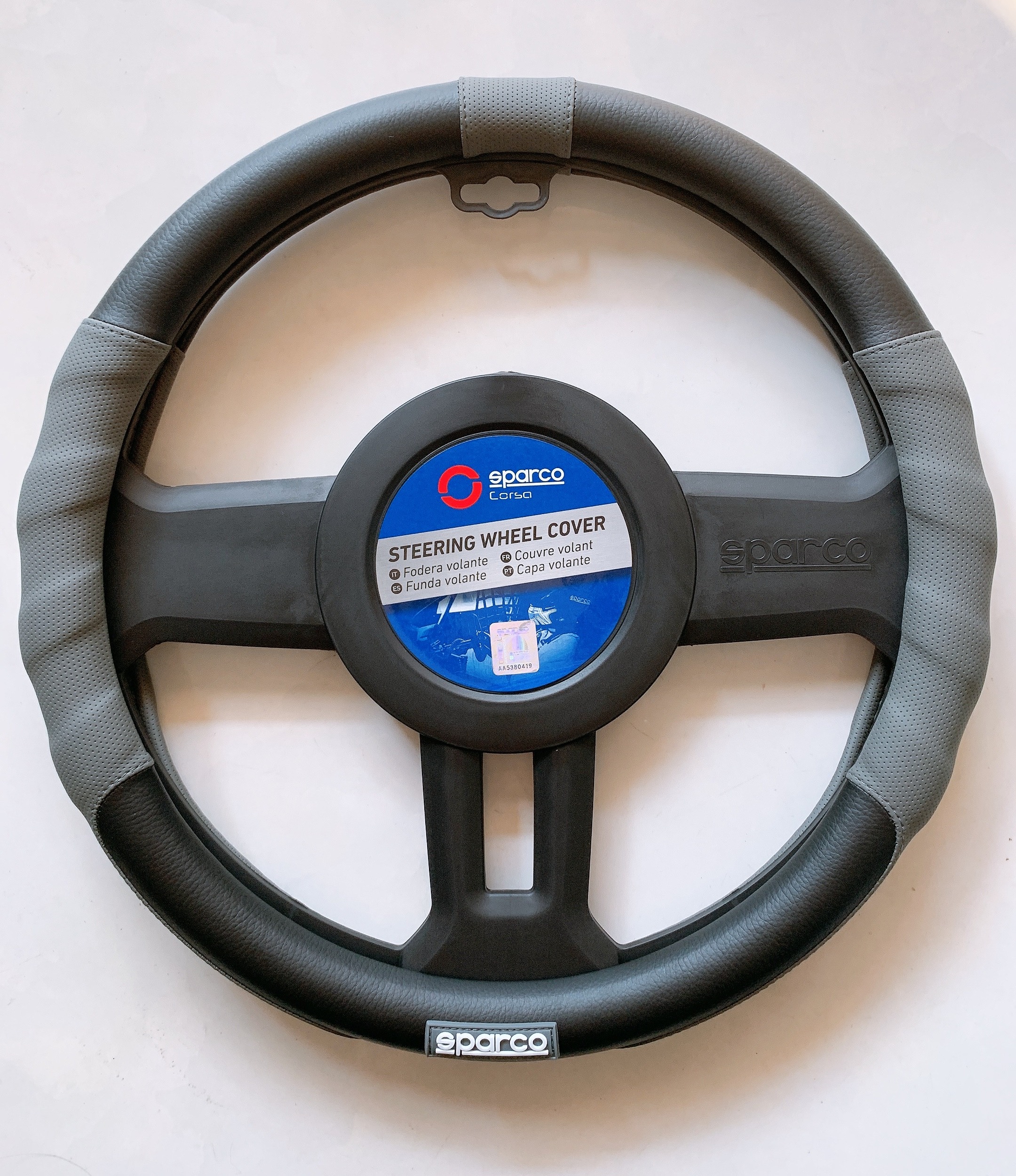 Bọc vô lăng SPARCO SPC1103, hàng nhập khẩu chính hãng, tem chống hàng giả