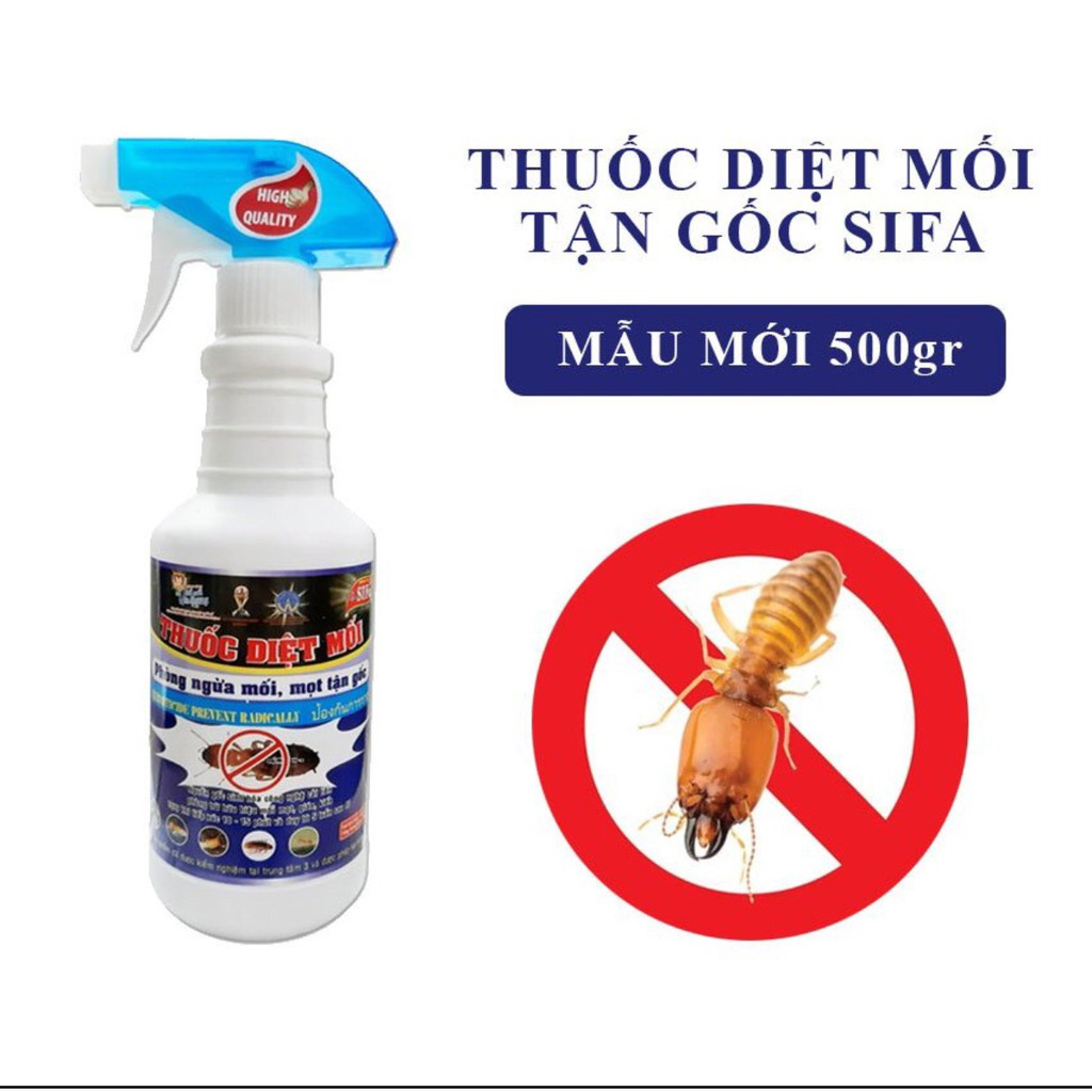 Xịt diệt mối tận gốc Sifa 500ml, tiện lợi an toàn