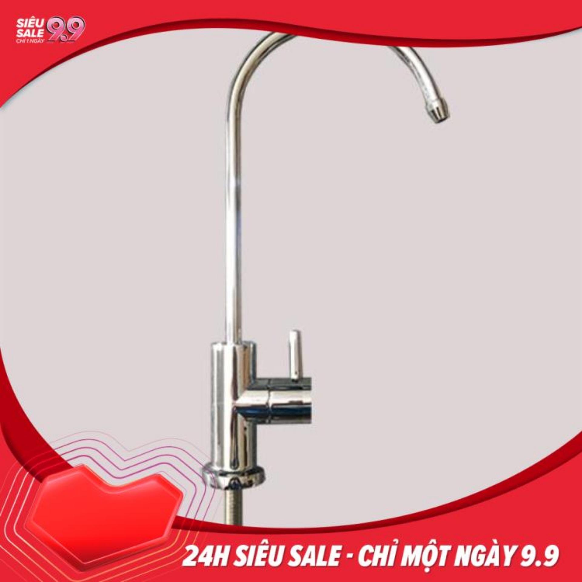 Vòi máy lọc nước RO tay gạt cao cấp chất liệu INOX 304