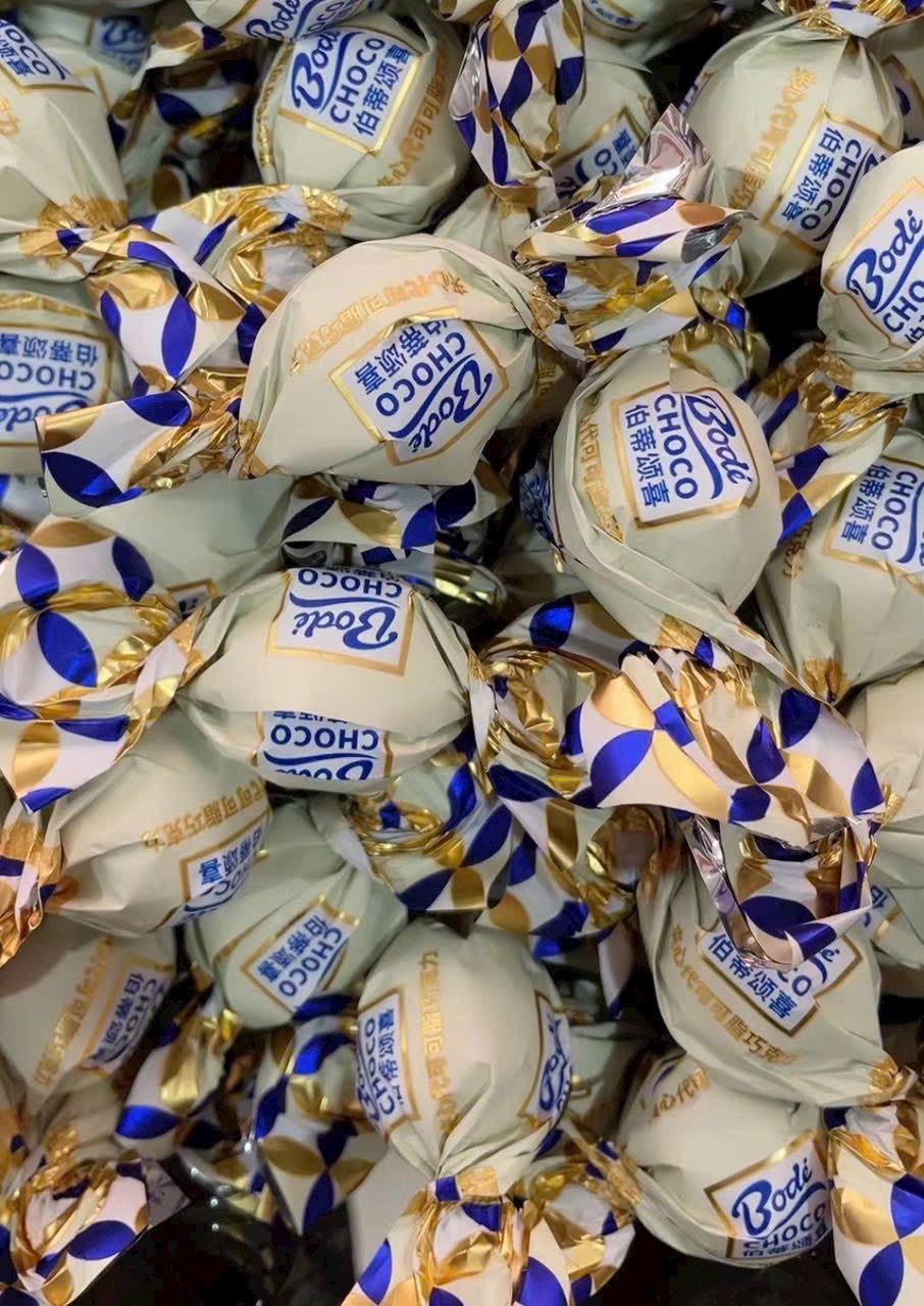 [ Socola tình yêu ] 100g Kẹo Socola đen nhân sữa chảy/ Kẹo socola tươi Choco Bodi thơm ngon ăn vặt đã nghiền