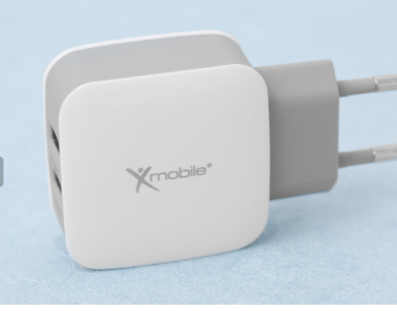 Adapter sạc 3.4a dual xmobile ds702 trắng