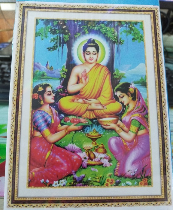 Tranh đính đá phật -dd9197