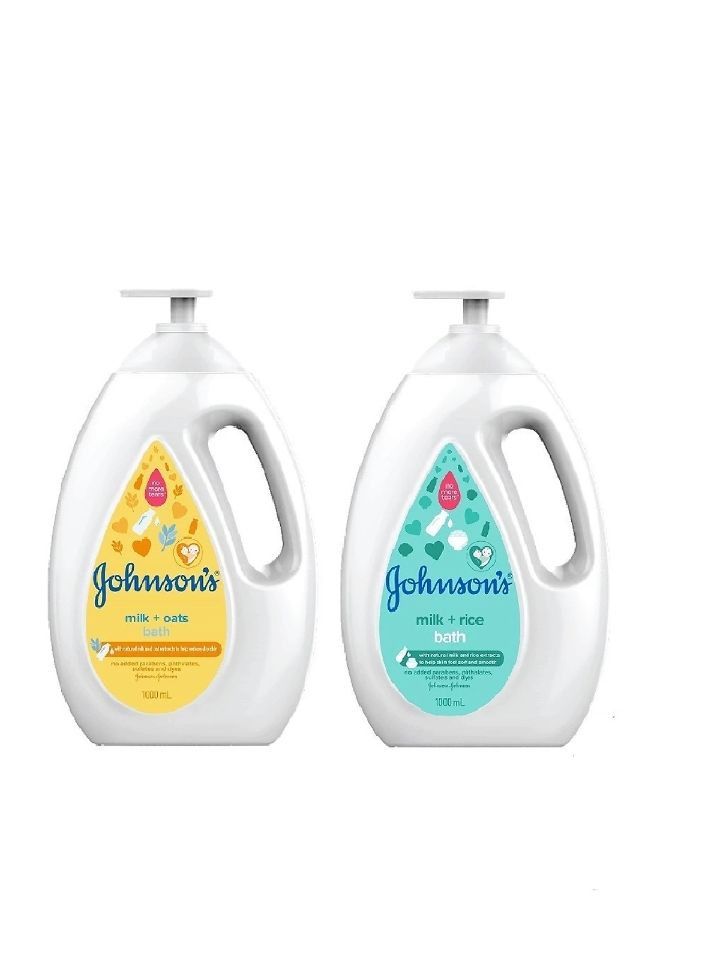 Sữa tắm chứa sữa và gạo Johnson's Milk + Rice bath 1000ml