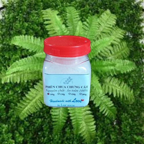 Lọ 100gr Bột phèn chua chưng khô nguyên chất