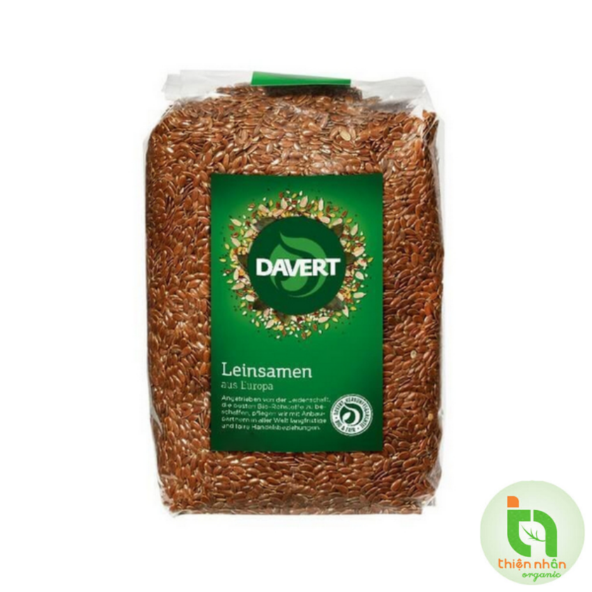 Hạt lanh nâu hữu cơ Davert 500gr