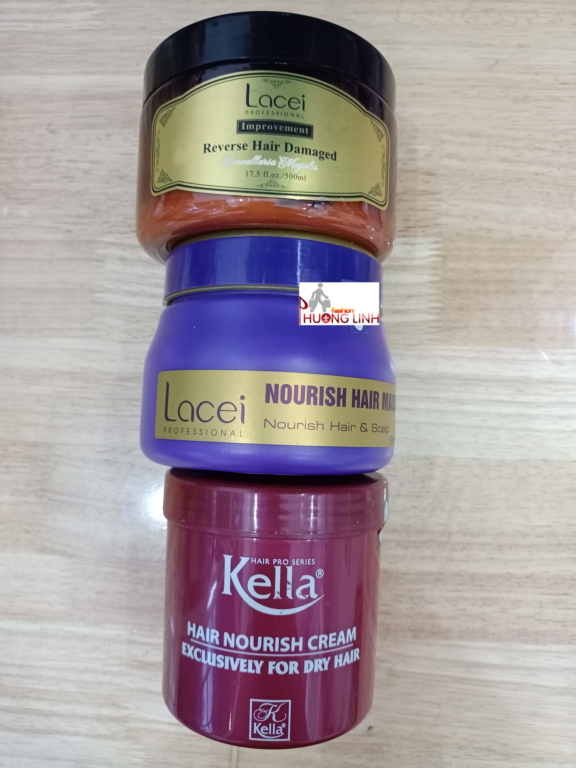 Dầu hấp phục hồi tóc Kella - Lacei 500ml