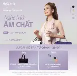 Dòng LinkBuds | Tai nghe không dây LinkBuds Clip WF-LC900