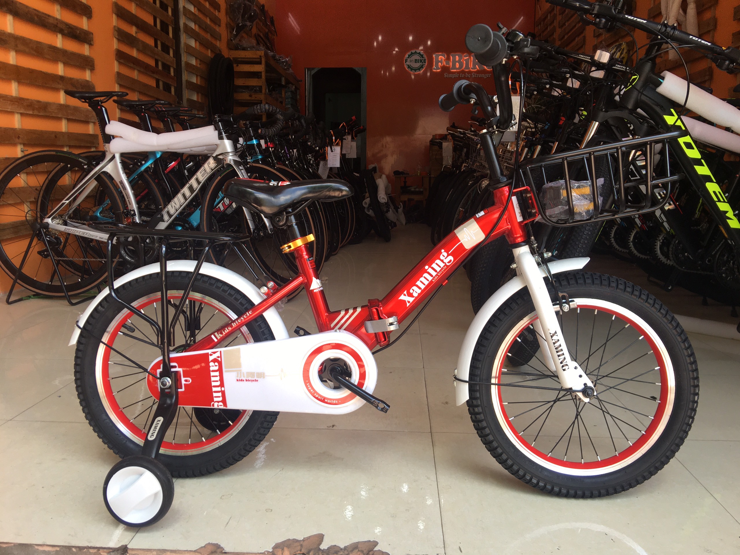 XE ĐẠP TRẺ EM GẤP XAMING SIZE 16INCH -18 INCH