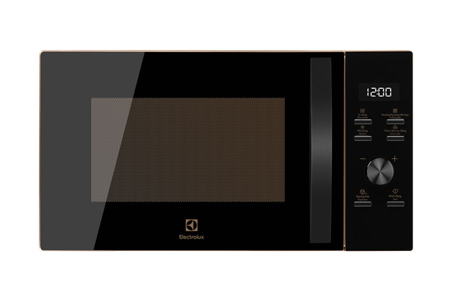 Lò vi sóng có nướng electrolux emg25d59eb 25 lít
