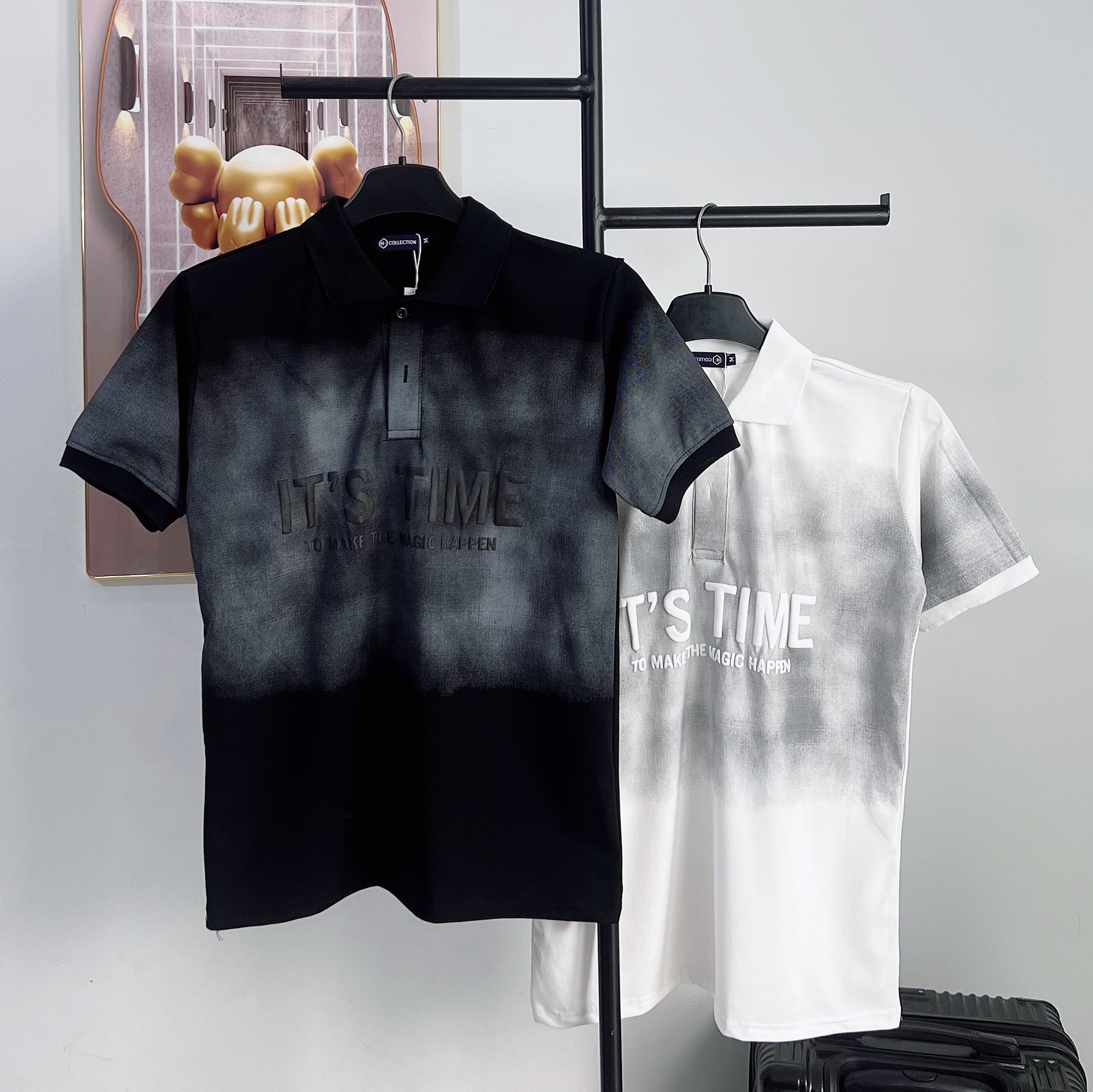 Áo POLO nam, Áo thun nam có cổ tay ngắn phối viền tay chất vải cotton co dãn sang trọng, cá tính, trẻ trung mẫu mới giá rẻ