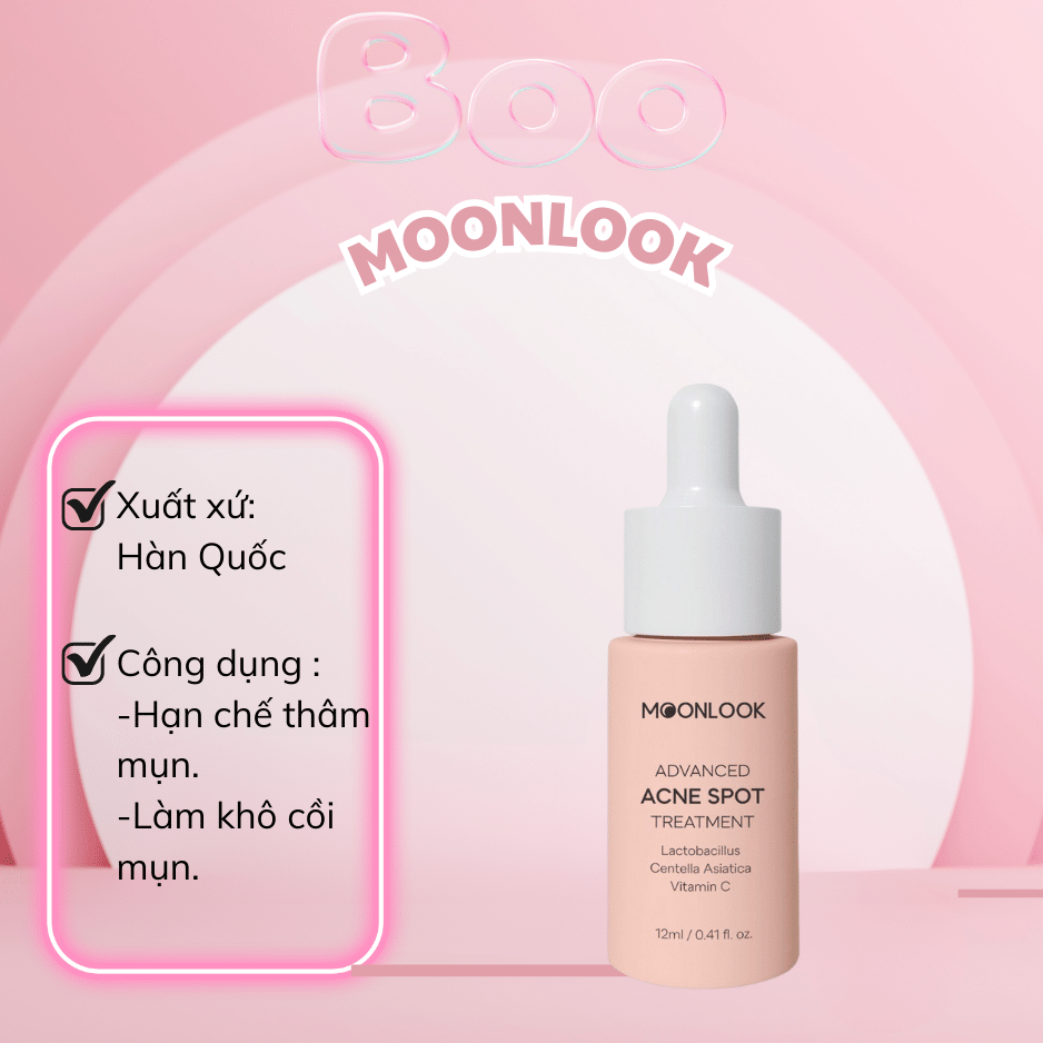 Tinh chất chấm mụn Moonlook-12ml