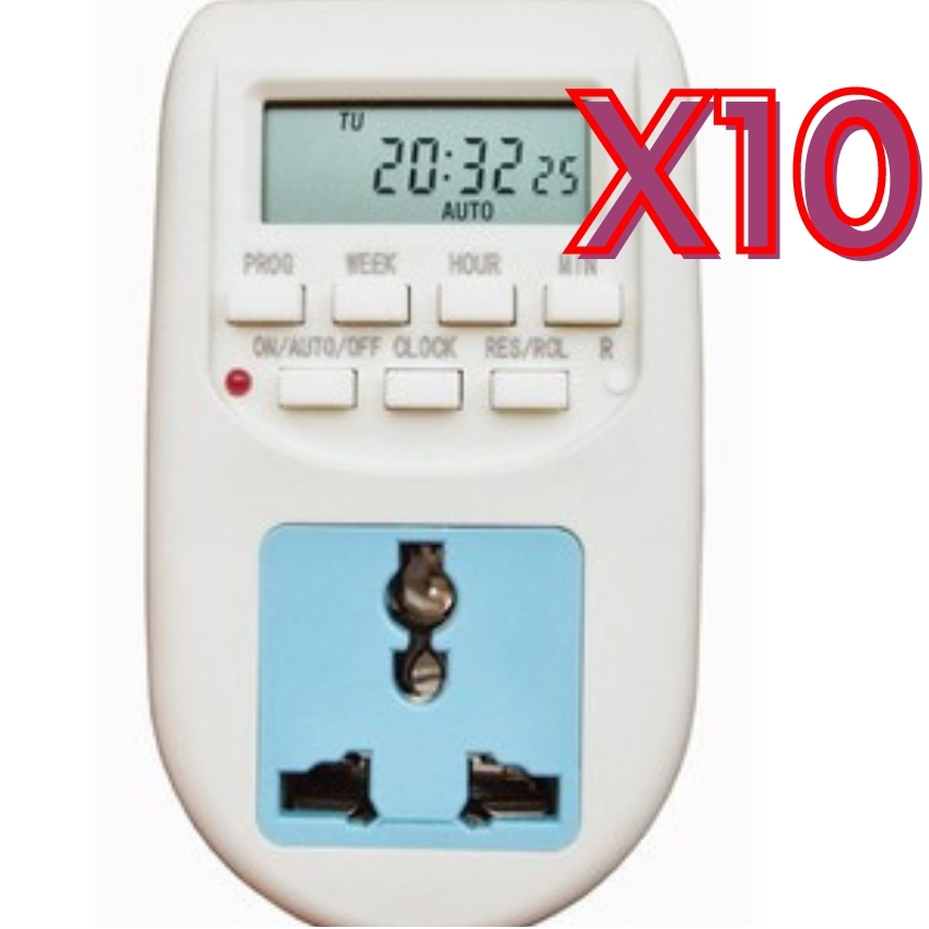 Ổ cắm hẹn giờ al06-10a/220v ổ cắm hẹn giờ thông minh