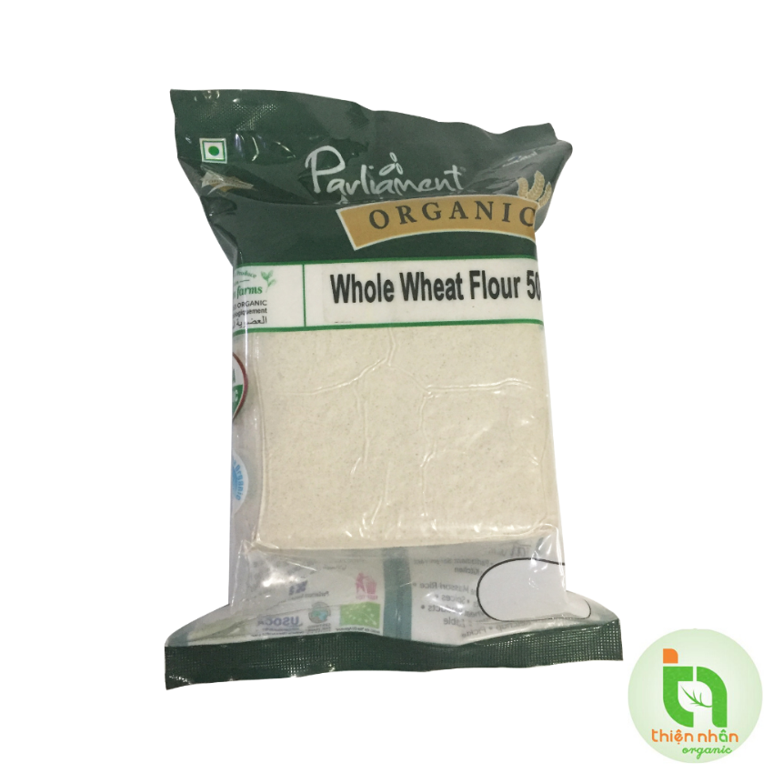 Bột mì nguyên cám hữu cơ Parlianment 1kg
