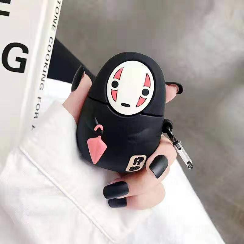 Airpods case, Ốp bảo vệ Airpods 1/2 chất liệu silicone chống sốc - Vô diện phi tiêu