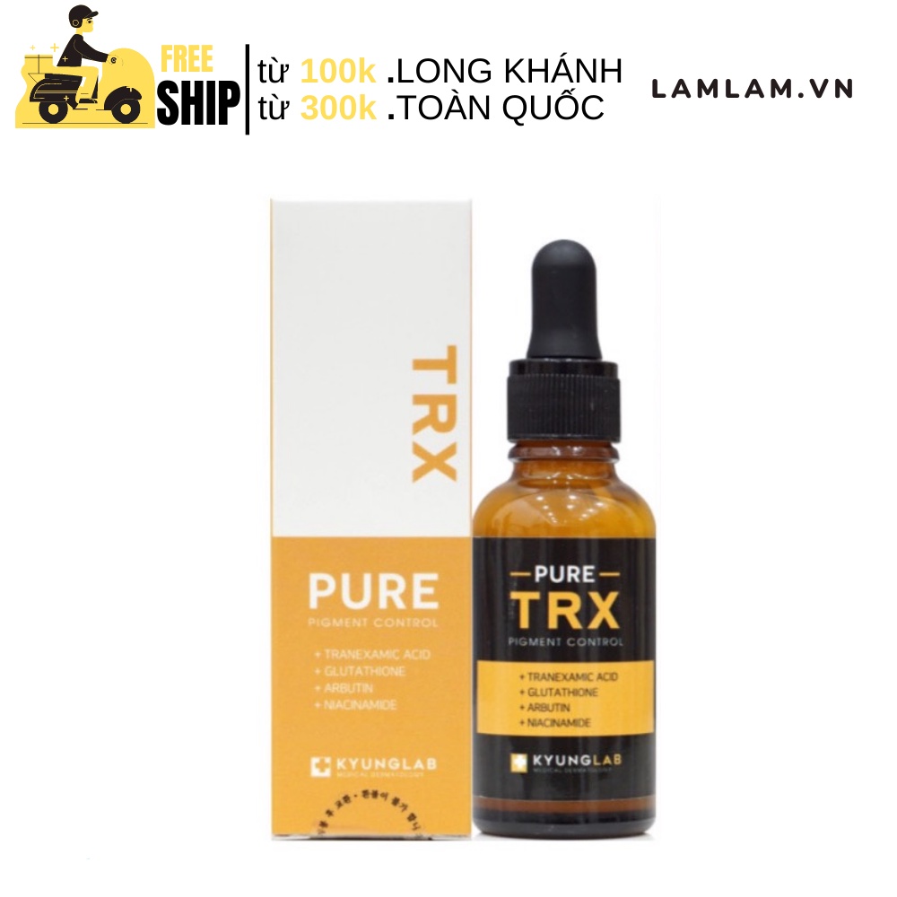 Tinh chất serum giảm m, trắng da kyung lab pure trx pigment control 30ml