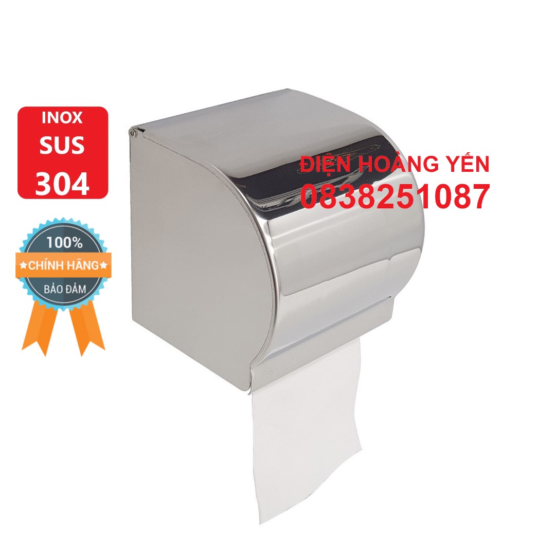 Hộp đựng giấy vệ sinh inox 304 hg04
