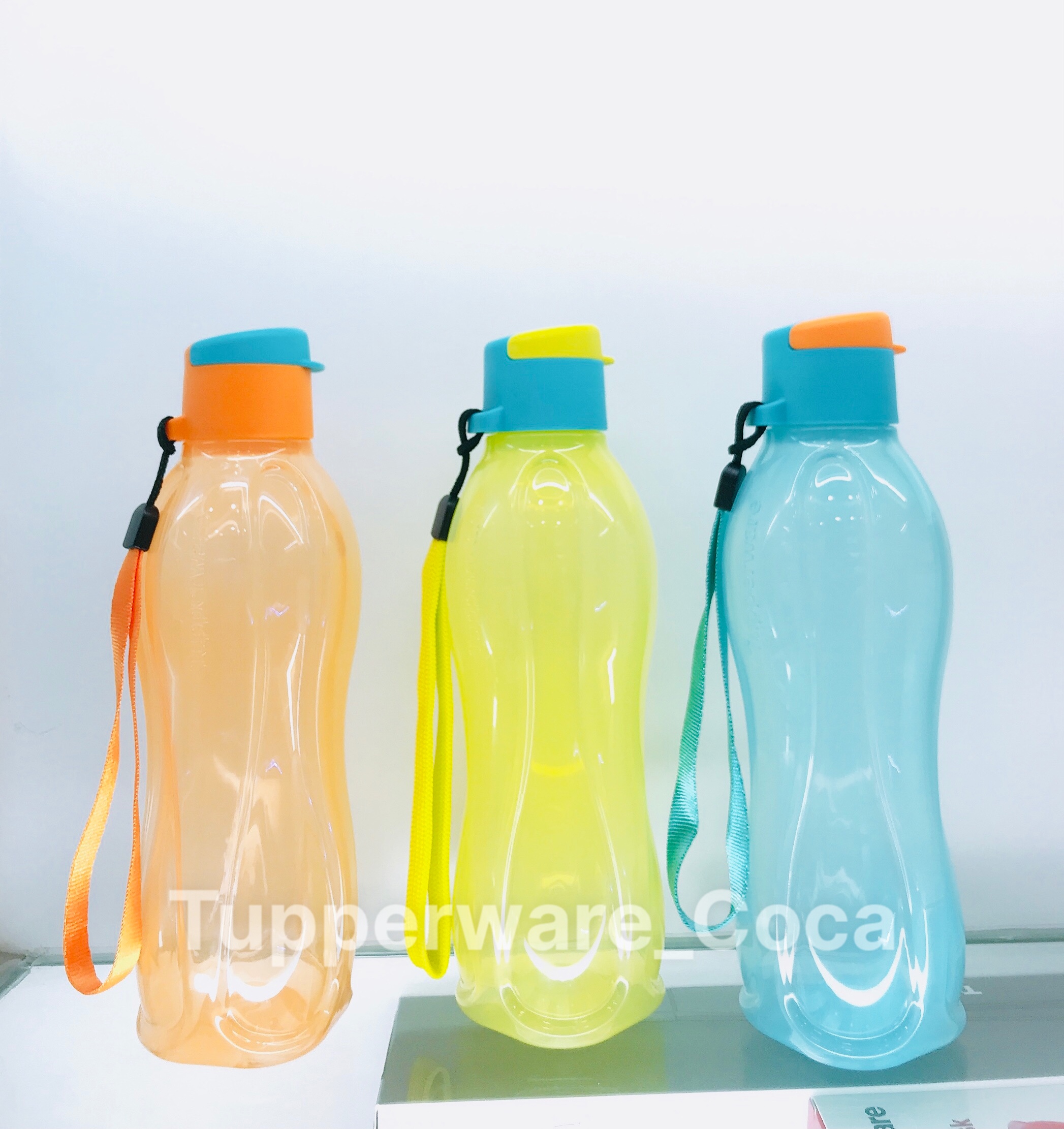 TUPPERWARE OFFICIAL STORE - BÌNH NƯỚC ECO BOTTLE 500ml + DÂY Lazada CHÍNH HÃNG 100%