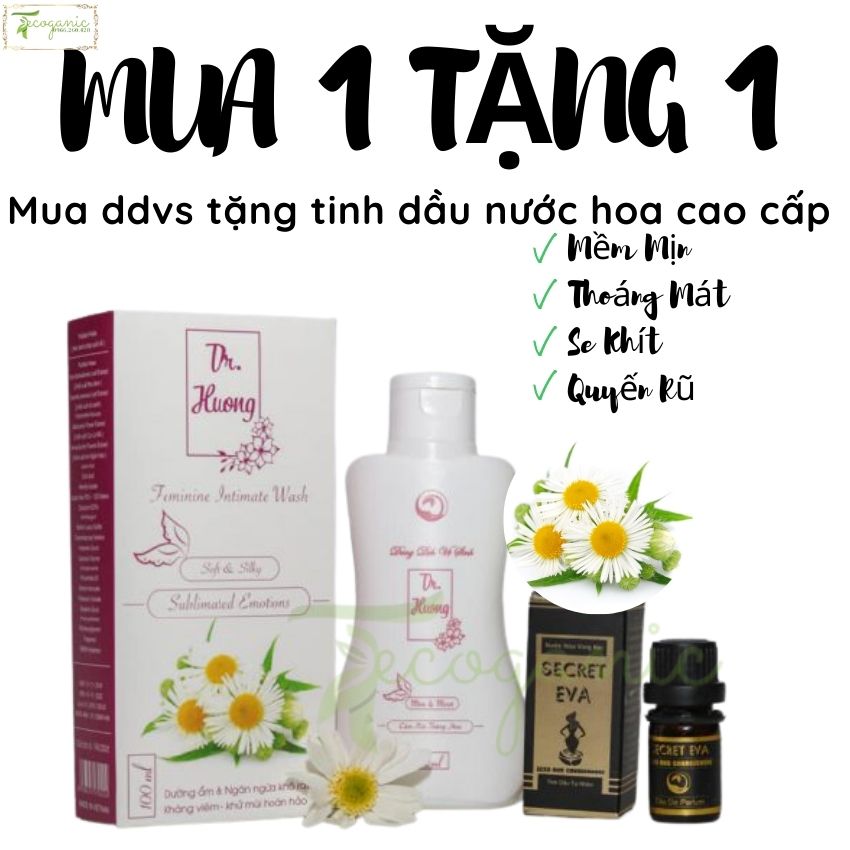 Dung dịch vệ sinh thanh mộc hương hcm tặng kèm tinh dầu nước hoa vùng kín trị giá 99k hết hôi hết viêm se khít làm hồng.
