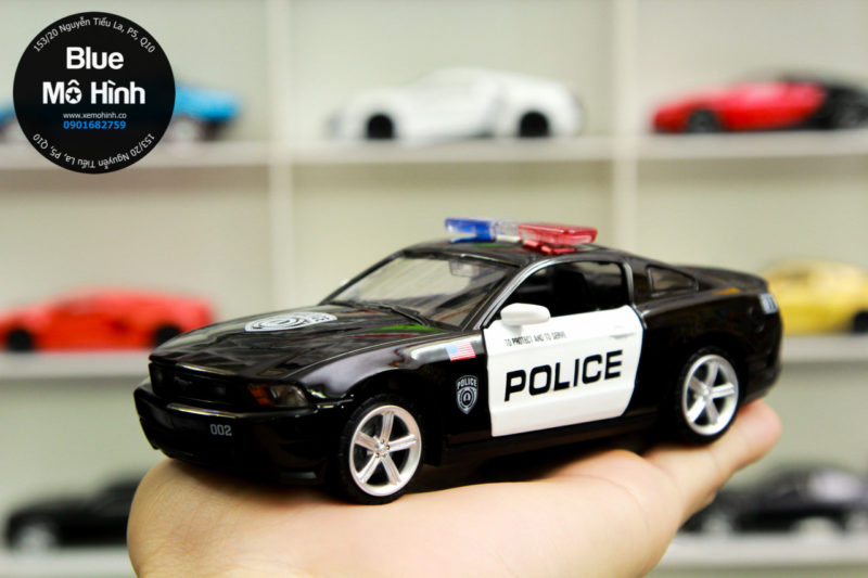 Blue mô hình | Xe mô hình Ford Mustang GT police Mỹ tỷ lệ 1:32