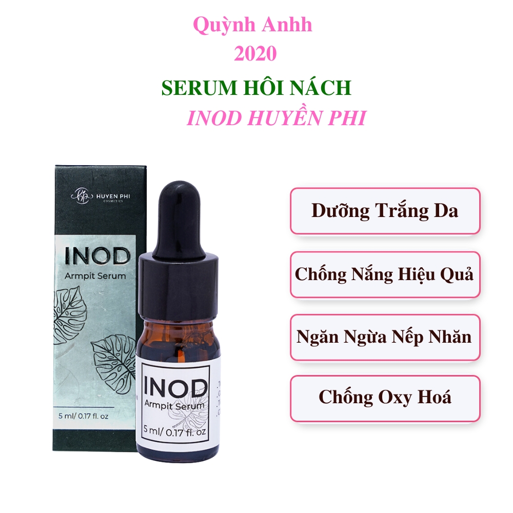 Hôi nách Huyền Phi INOD giúp vùng nách luôn khô thoáng sạch sẽ 5 ml Quỳnh ANhh 2020