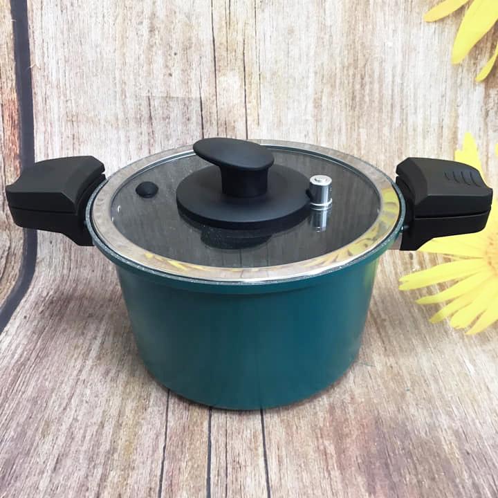 Nồi hầm công nghệ áp suất thấp amercook usa 24cm 6 lít