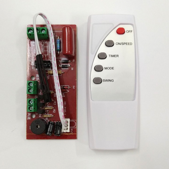 Bộ điều khiển quạt từ xa cho quạt treo tường quạt cây biến quạt thường thành quạt điều khiển từ xa