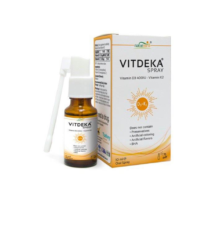 Vitamin D3 & K2 - Vitdeka Spray