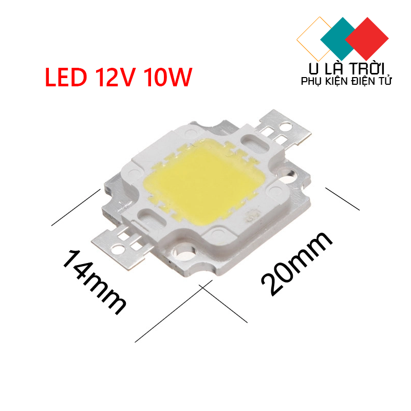 Bóng đèn led 12v luxeon công suất 10w