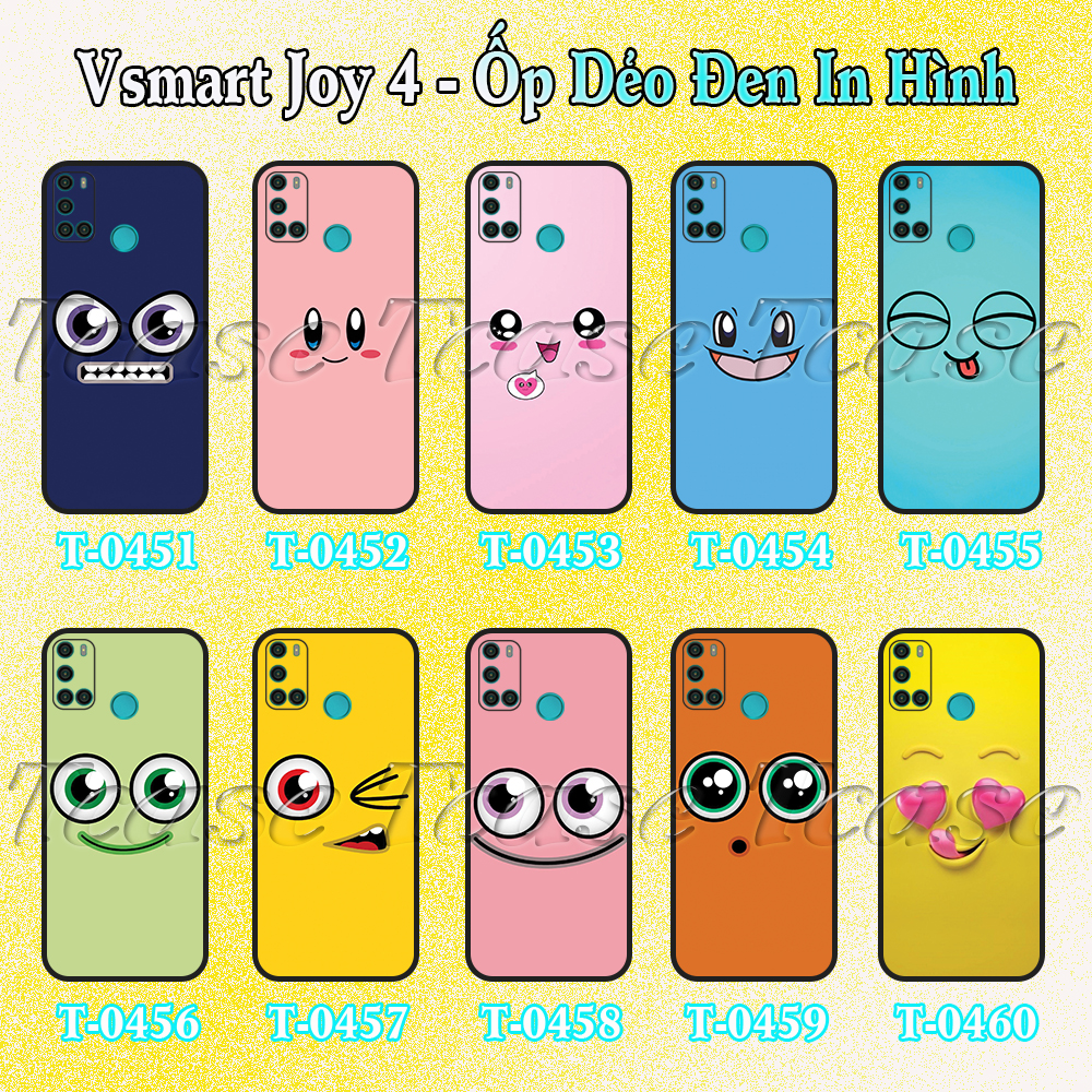 Ốp lưng Vsmart Joy 4 - Ốp dẻo đen in hình My Boo