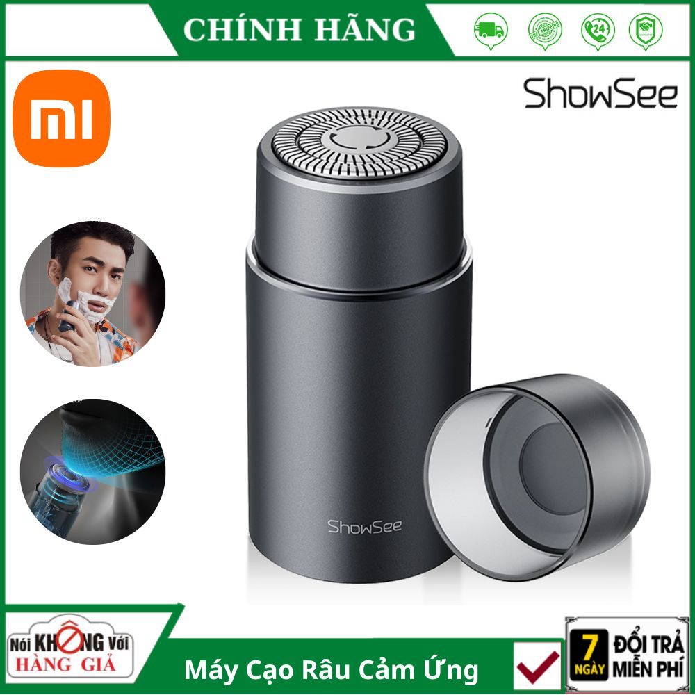 Máy Cạo Râu Xiaomi Youpin ShowSee Cảm Ứng Thông Minh - Chống Nước IPX7 Pin Sạc Siêu Bền  - Bảo Hành 24 Tháng
