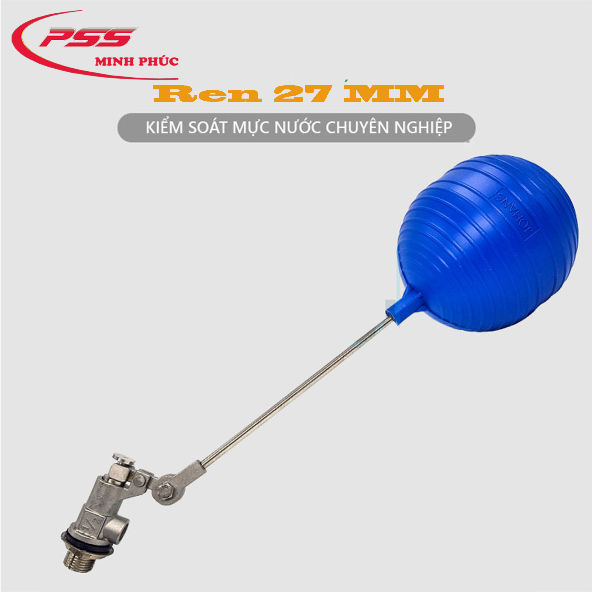 Phao nước chống tràn tự động phi 27 . phao cơ chống tràn tự động