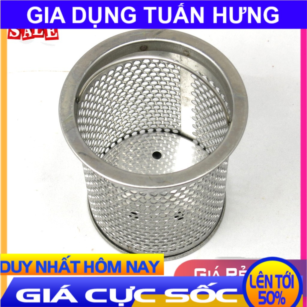 [ HÀNG ĐẸP - BAO CHẤT ] Giỏ lọc rác bồn rửa bát có nắp phễu lọc rác chậu rửa bát cao cấp chất liệu inox 304 cao cấp- thiết kế nhỏ gọn