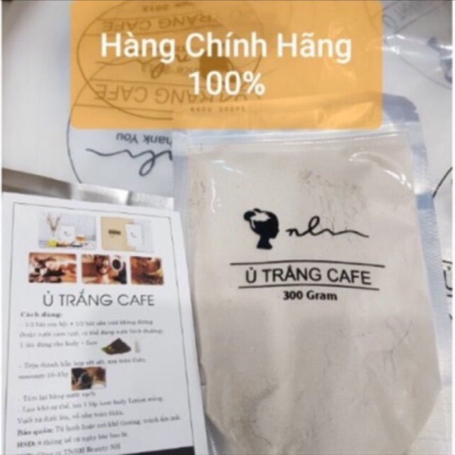 300gr Ủ trắng cà phê cứ ủ là trắng handmade
