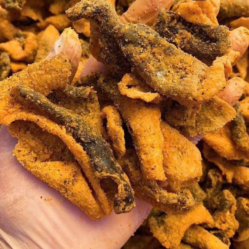 200Gr Da Cá Trứng Muối Chuẩn Vị Singapore, Da Cá Trứng Muối, An Toàn Vệ Sinh Thực Phẩm