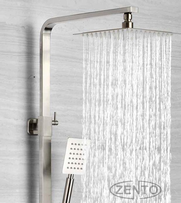 Bộ sen cây tắm đứng nóng lạnh Inox SUS 304 KRC-02 cao cấp nhập khẩu Hàn Quốc (Bảo hành 2 năm - 1 đổi 1 trong vòng 7 ngày)
