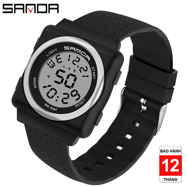 Đồng hồ Nam Nữ Unisex thể thao SANDA JAPAN, Kiểu Dáng Apple Watch, Thương hiệu Nhật, Đồng Hồ Nữ Đẹp Cao Cấp, Đồng Hồ Nữ Chính Hãng, Đồng Hồ Nữ Đẹp, Đồng Hồ Nữ Chống Nước, Bảo Hành Toàn Quốc 12 Tháng