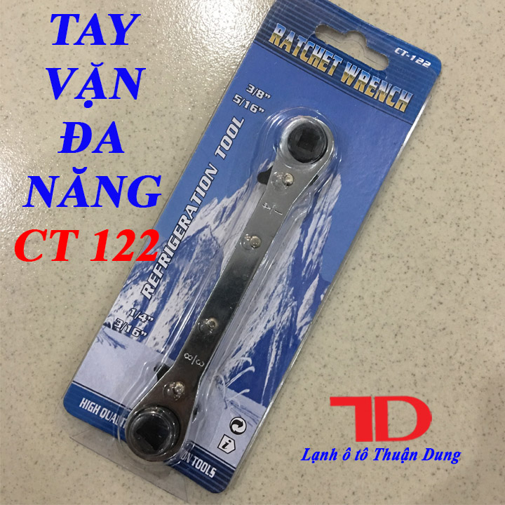 Tròn vặn đa năng ct 123, đầu vặn đa năng, vặn ốc đa năng, tay vặn ốc - vật tư điện lạnh ô tô thuận dung