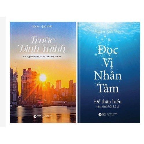 Combo Trước Bình Minh + Đọc Vị Nhân Tâm