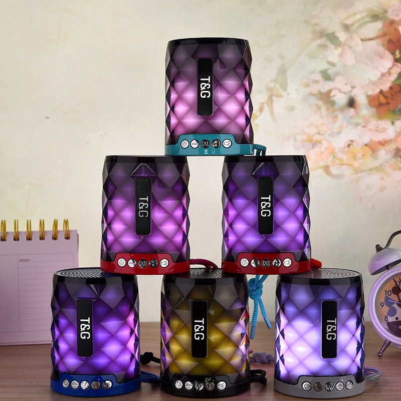 Loa Bluetooth phát sáng TG-155,Âm bass,Đèn Led siêu đẹp