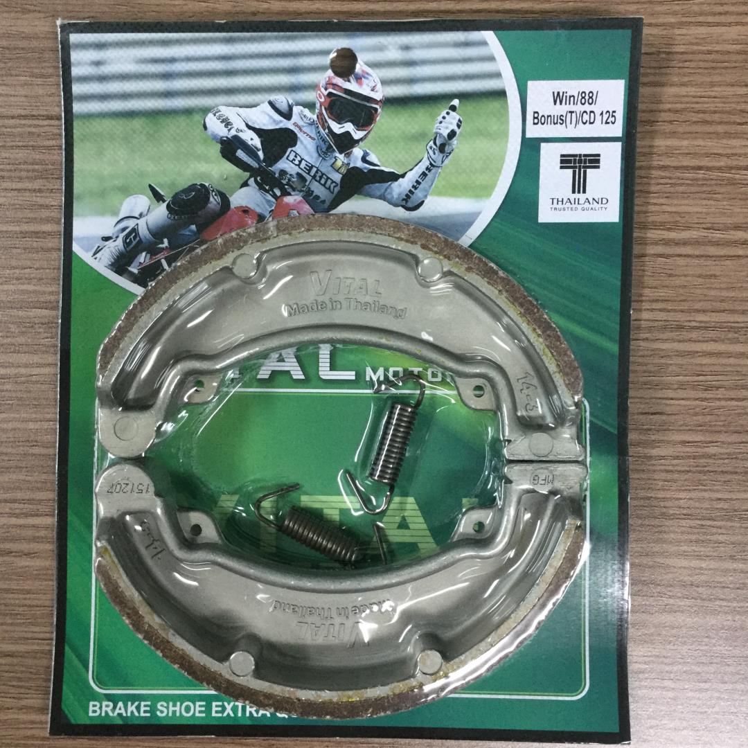 [HCM]BỐ THẮNG ĐÙM 88 /MÁ PHANH CƠ 88 /WIN CD 125-250/Bonus hiệu Vital chính hãng thái lan