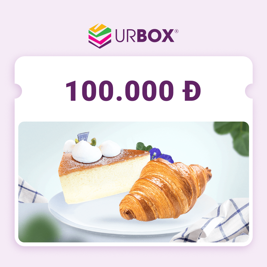 [Paris Baguette | UrBox] Evoucher mệnh giá 100,000đ